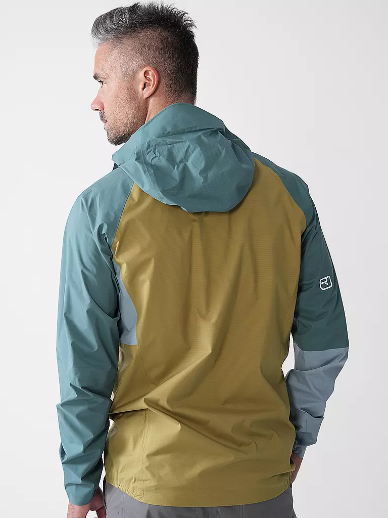 ORTOVOX | Herren Tourenjacke Piz Selva 2.5L Hoodie | dunkelblau