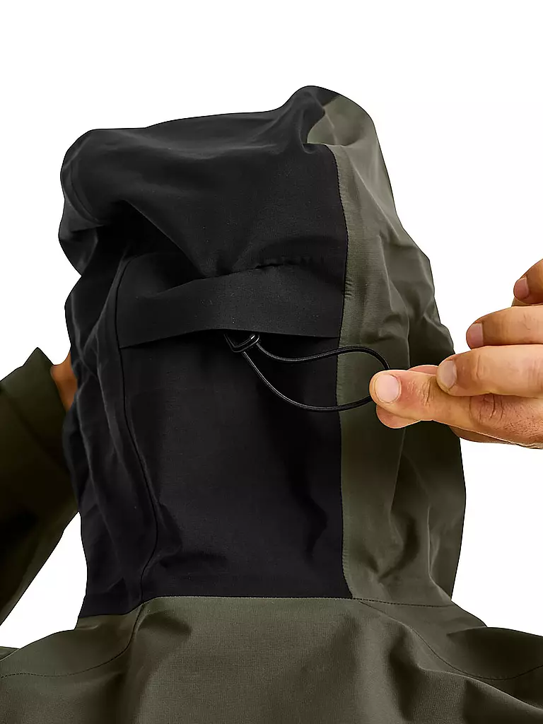 ORTOVOX | Herren Tourenjacke Seceda 3L Hoodie | olive