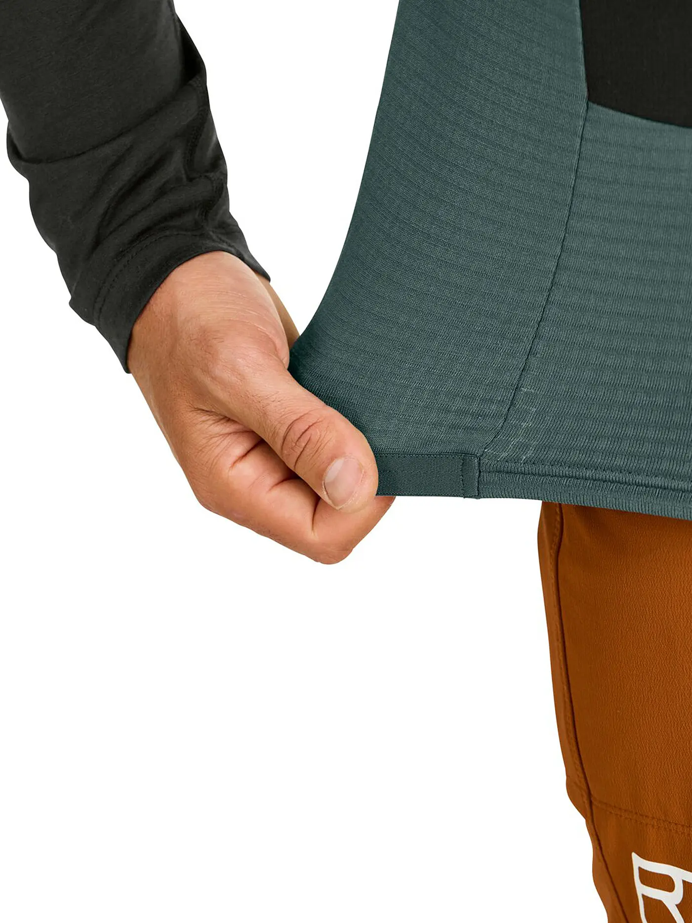 ORTOVOX | Herren Weste Fleece Grid | petrol
