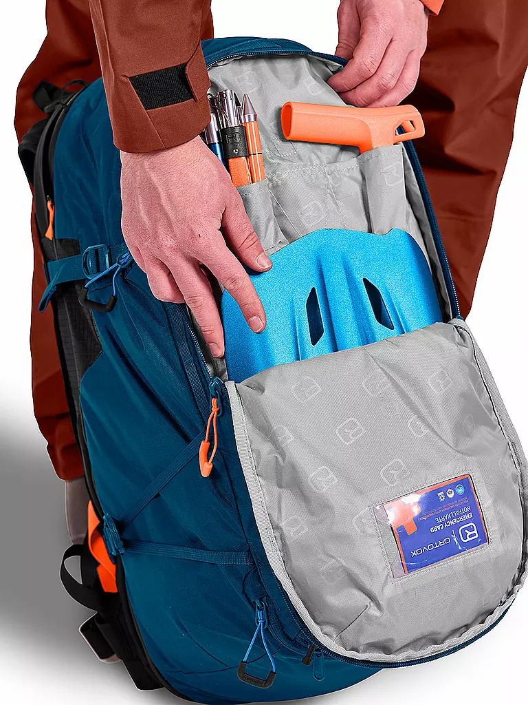 ORTOVOX | Lawinenairbag-Rucksack Avabag Litric Tour 40 | blau