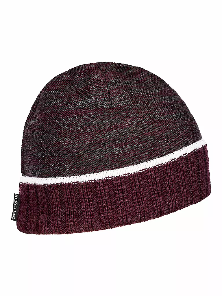 ORTOVOX | Mütze Half Rib Beanie | rot