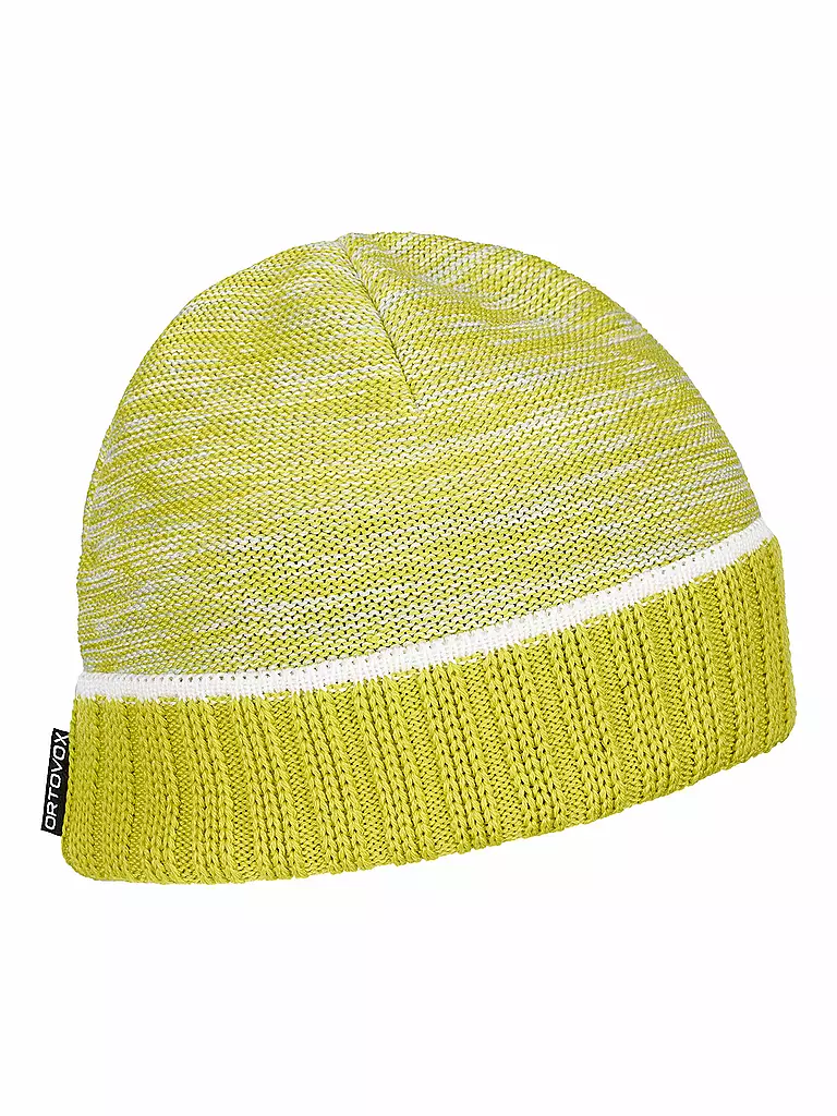 ORTOVOX | Mütze Half Rib Beanie | gelb