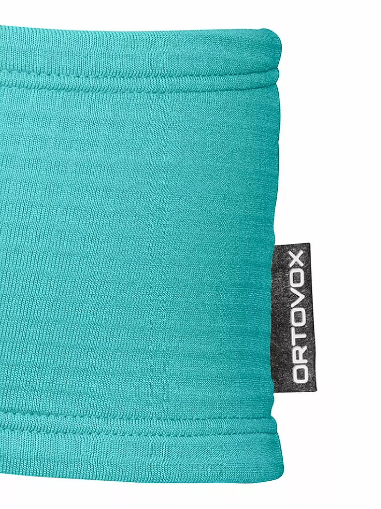 ORTOVOX | Stirnband Fleece Light Grid | türkis