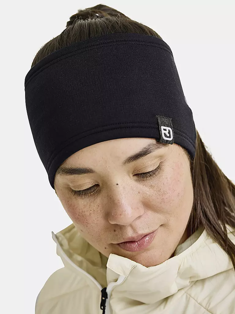 ORTOVOX | Stirnband Light Fleece | schwarz