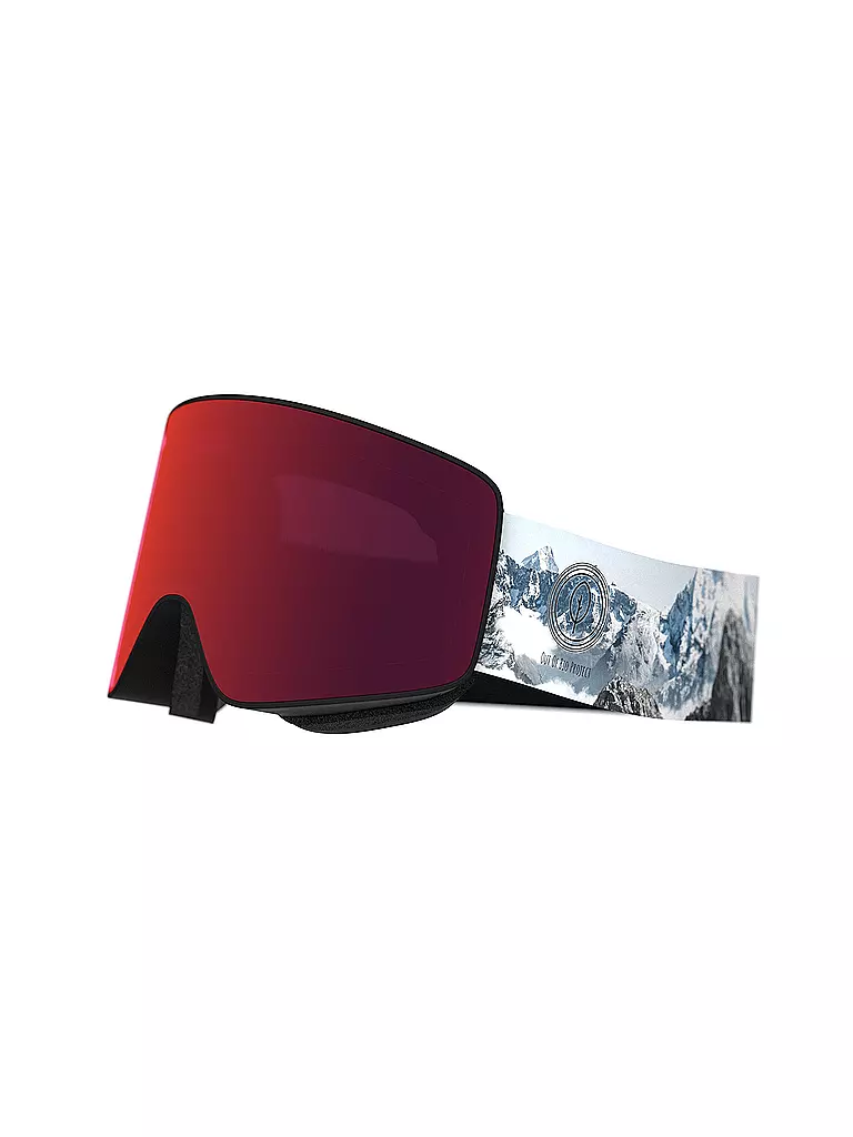 OUT OF | Skibrille Bio Project Snow Electra 2 IRID Red | weiss