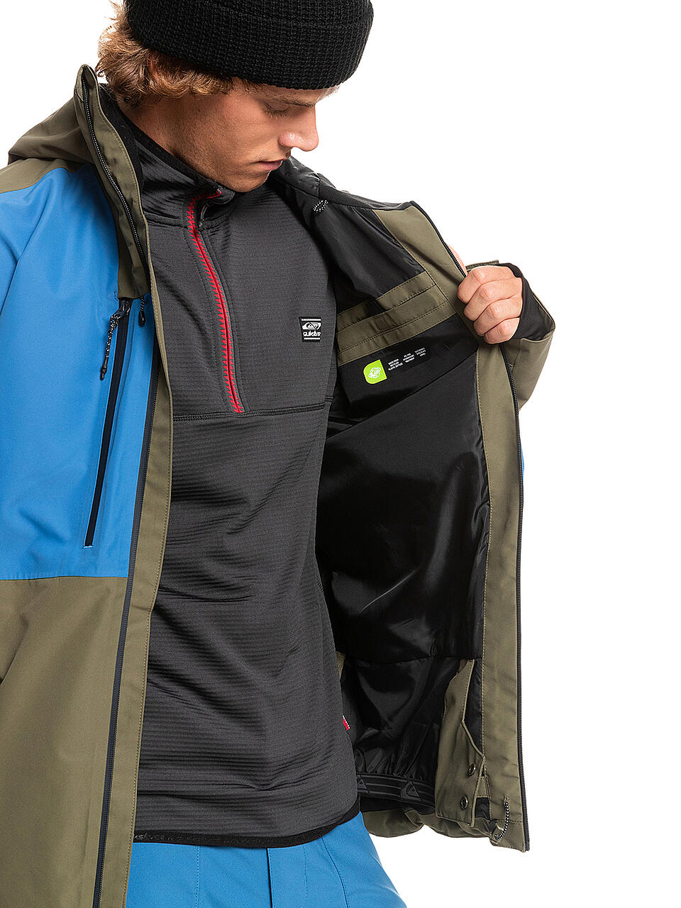 QUIKSILVER | Herren Snowboardjacke Muldrow | grün