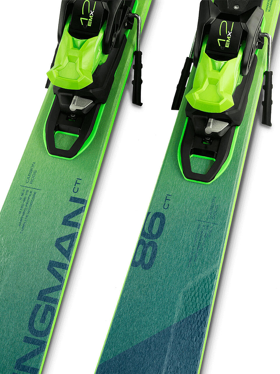 ELAN | Allmountainski Set Wingman 86 CTi Fusion X + EMX 12.0 GW 22/23 | gruen