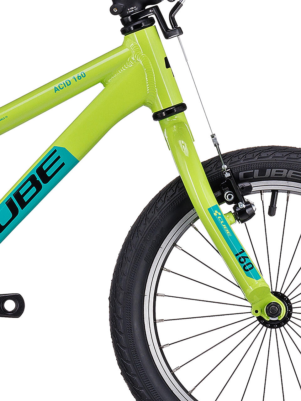 CUBE | Kinderfahrrad 16" Cubie 160 RT 2023 | grün