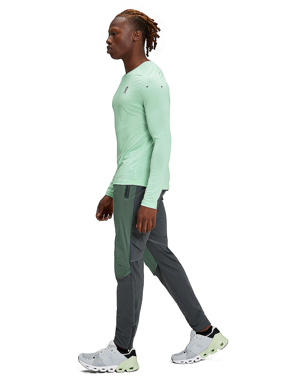 ON | Herren Laufhose Running-Pant | olive