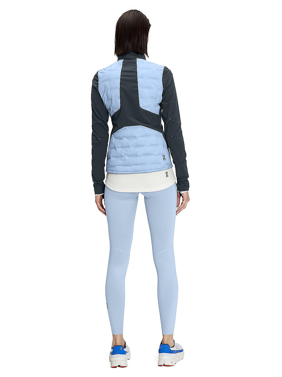 ON | Damen Laufjacke Climate | hellblau