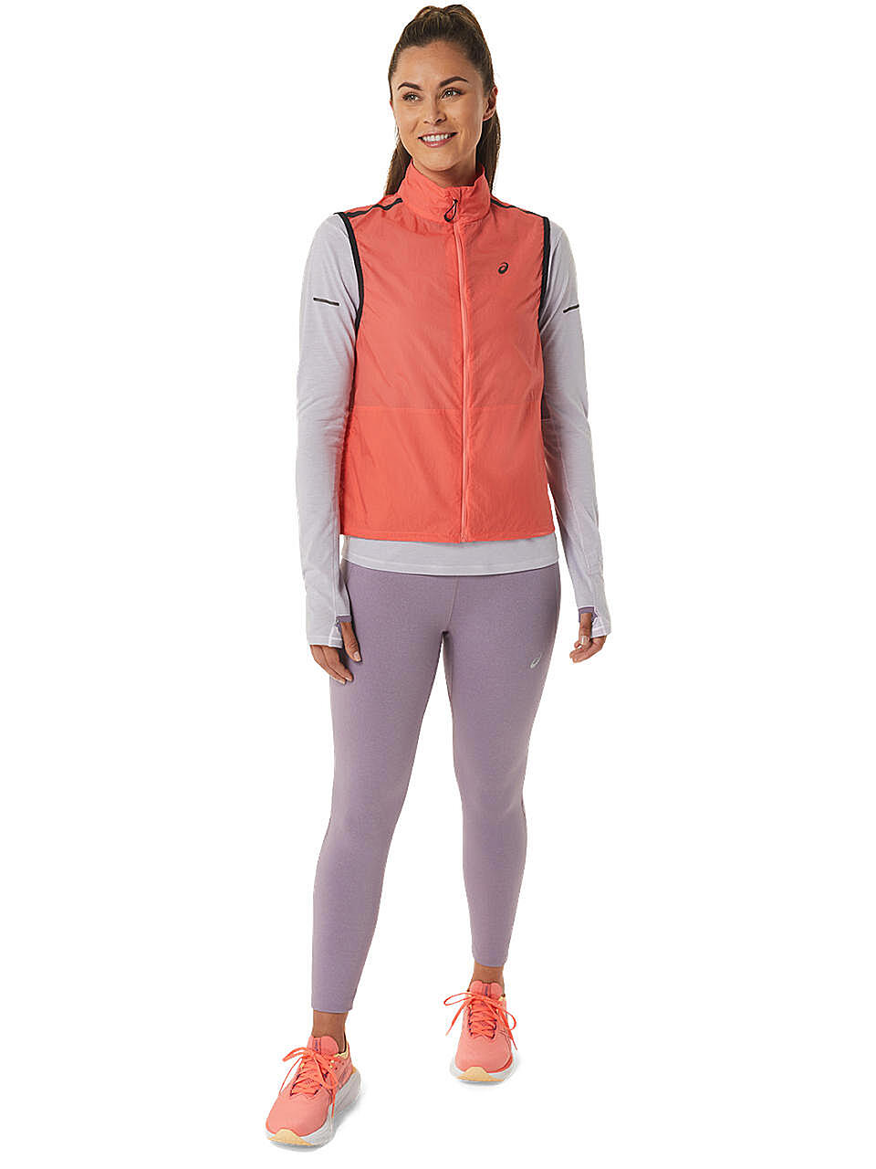 ASICS | Damen Laufweste Metarun™ Packable Vest | koralle