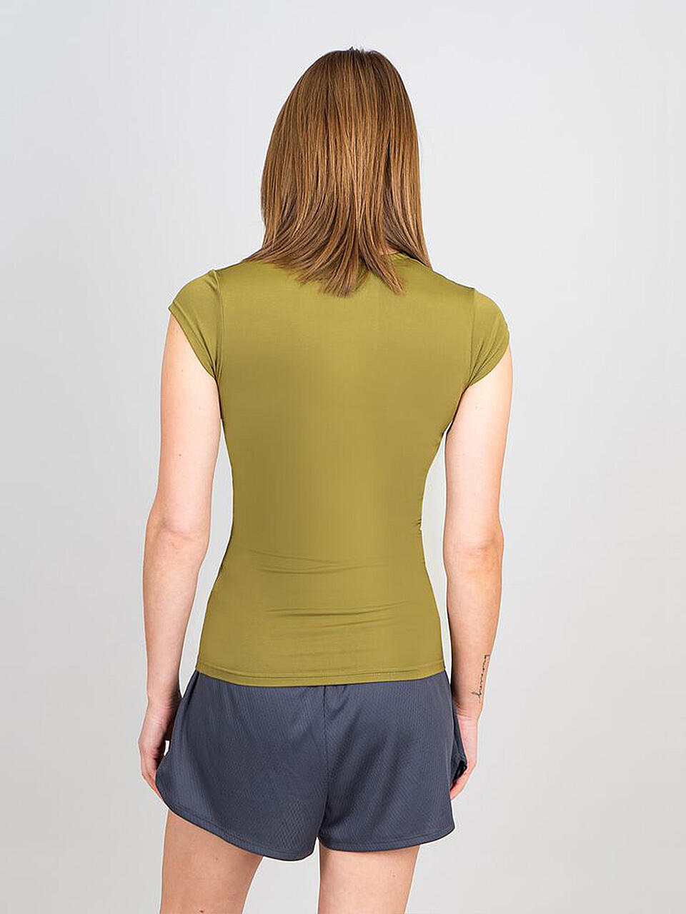 BIDI BADU | Damen Tennisshirt Pure Wild | olive