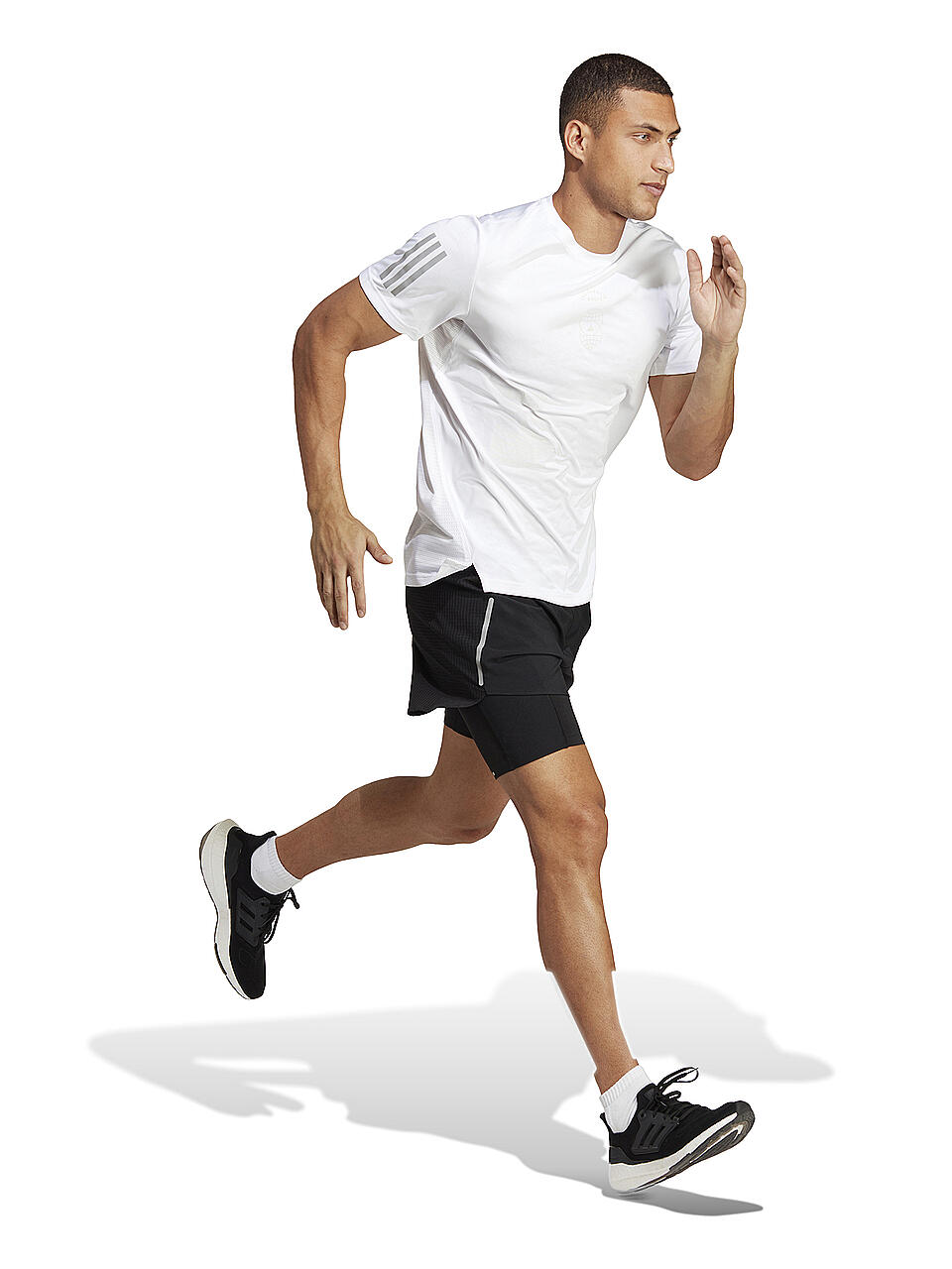 ADIDAS | Herren 2in1 Laufshort Designed for Running | schwarz