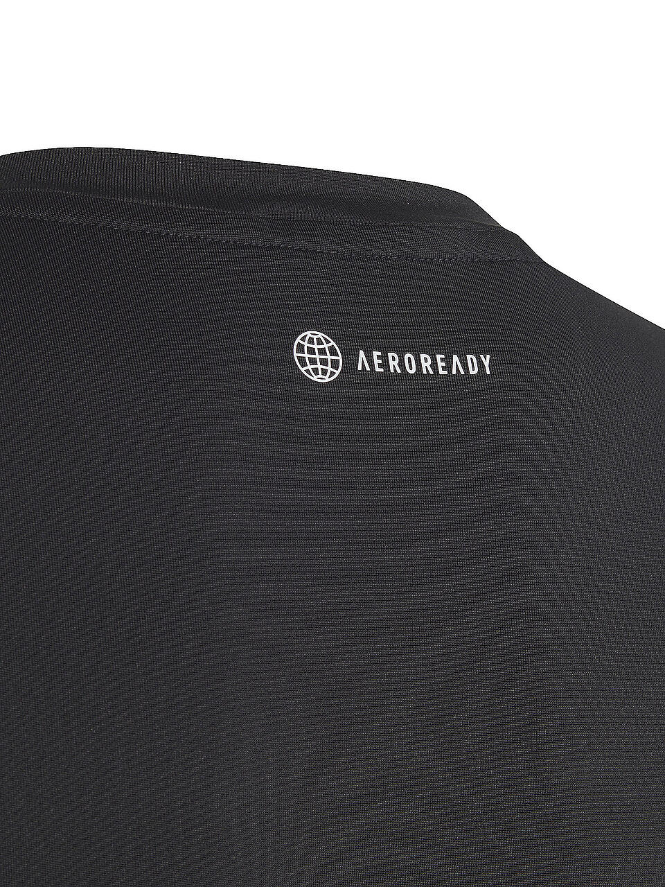 ADIDAS | Jungen Fitnessshirt Train Icons AEROREADY Logo | schwarz