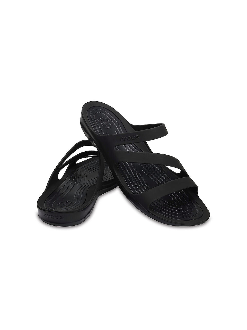 CROCS | Damen Badesandale Swiftwater™ Sandal | schwarz