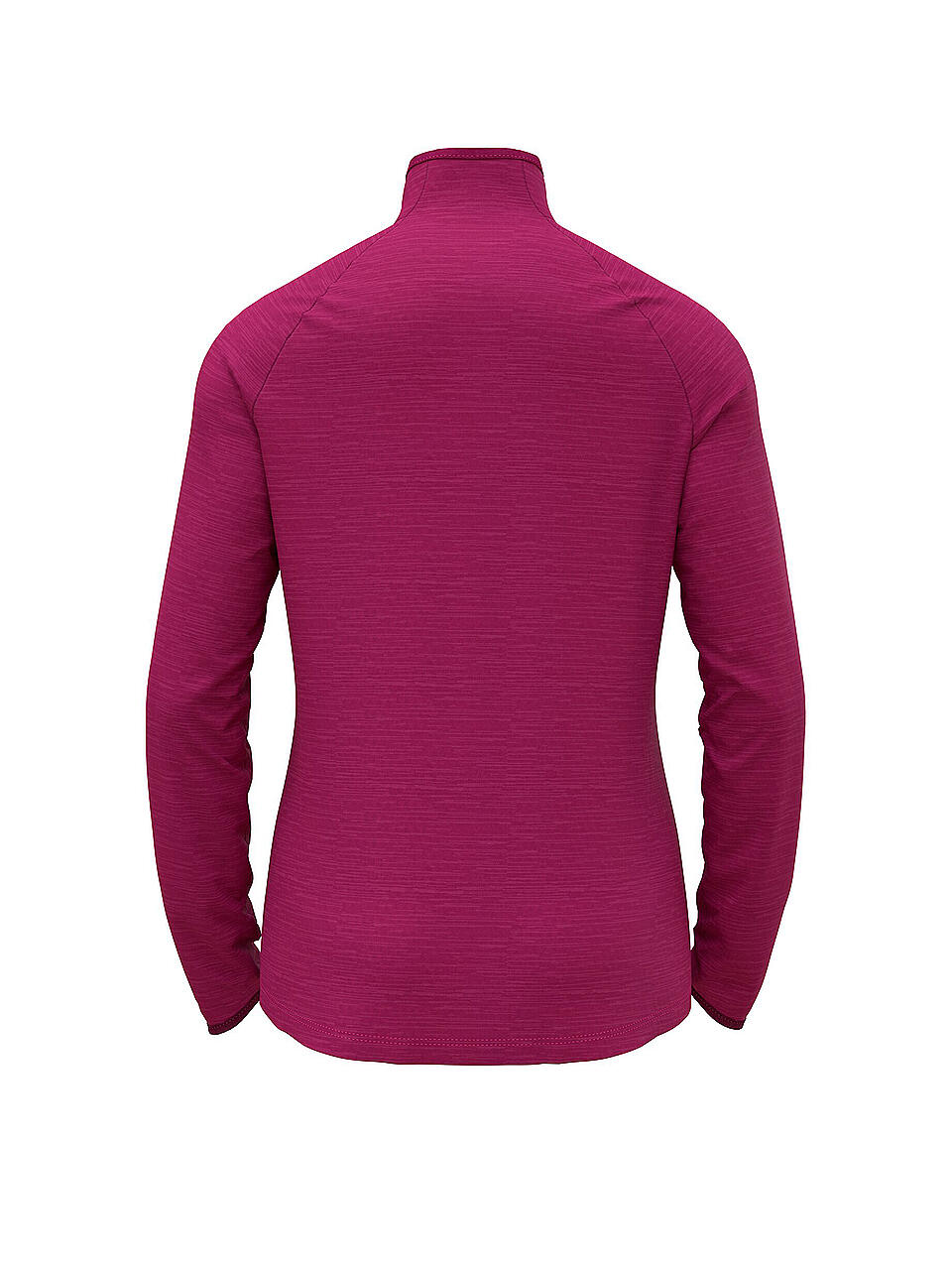 ODLO | Damen Unterzieh Zipshirt Run Easy Mid Layer | beere