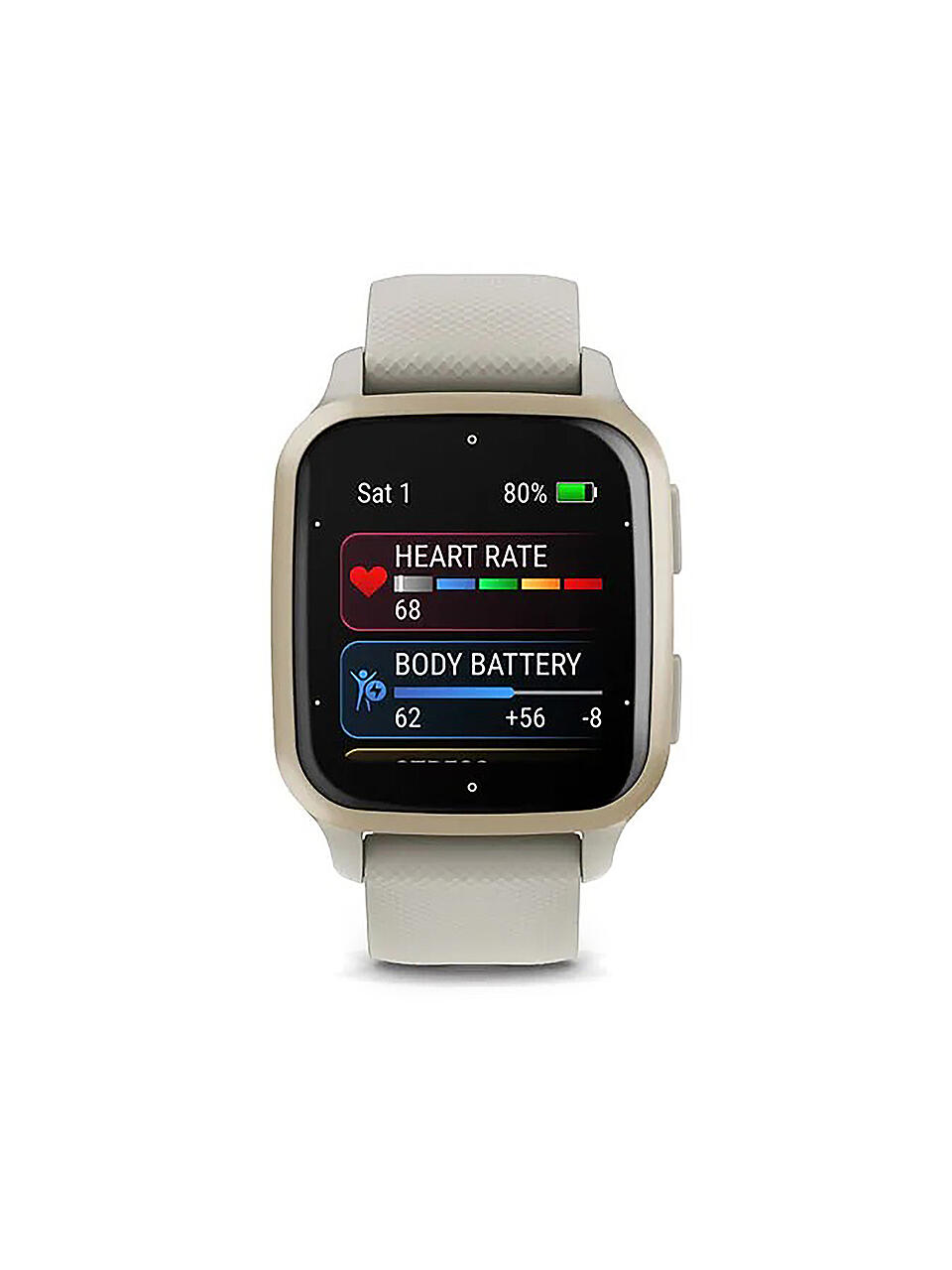 GARMIN | GPS-Fitness-Smartwatch Venu® Sq 2 Music | creme