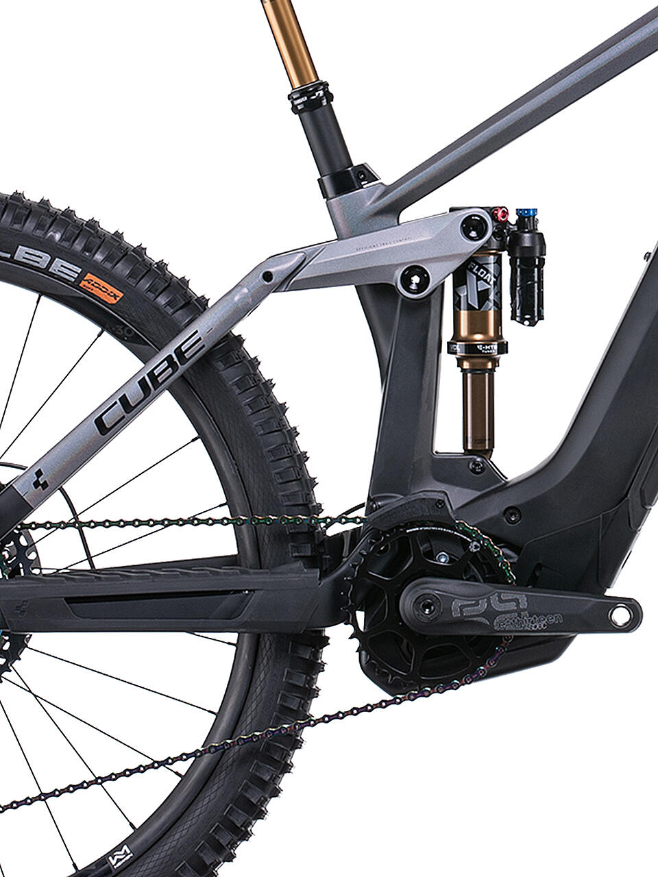 CUBE | Herren E-Mountainbike 27,5" Stereo Hybrid 160 HPC SLT 625 2022 | grau