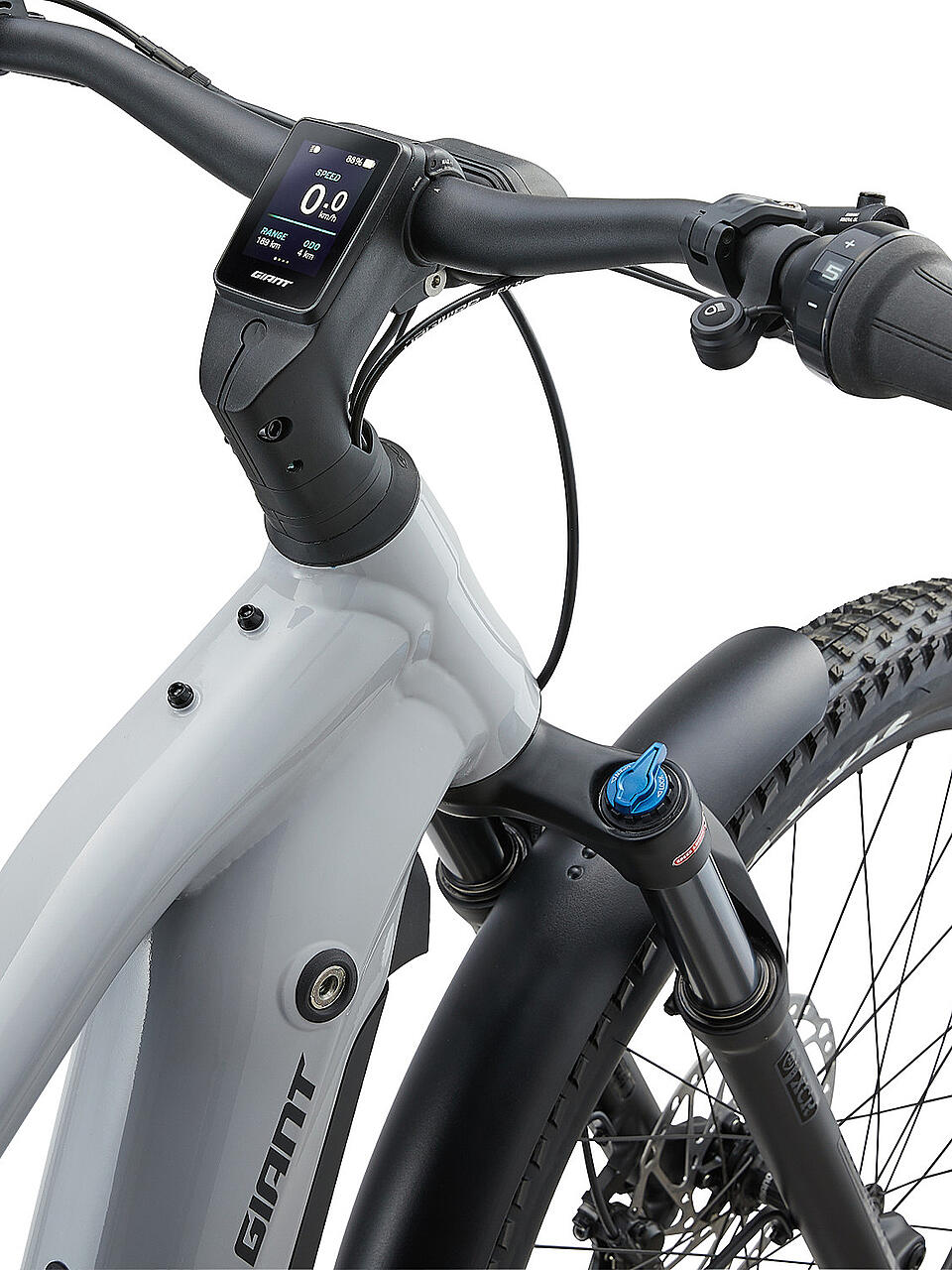 GIANT | Herren E-Mountainbike 27,5" Stormguard E+ 2 2023 | grau