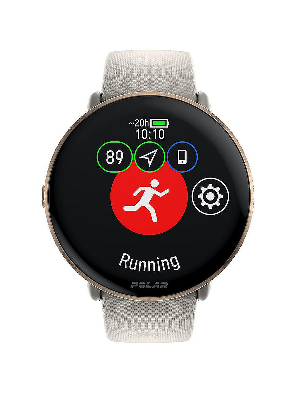 POLAR | GPS-Fitnessuhr Ignite 3 S-L | grau