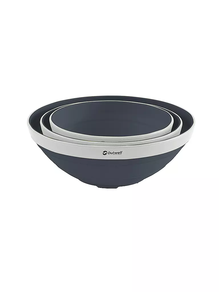 OUTWELL | Camping Schüsselset Collaps | dunkelblau