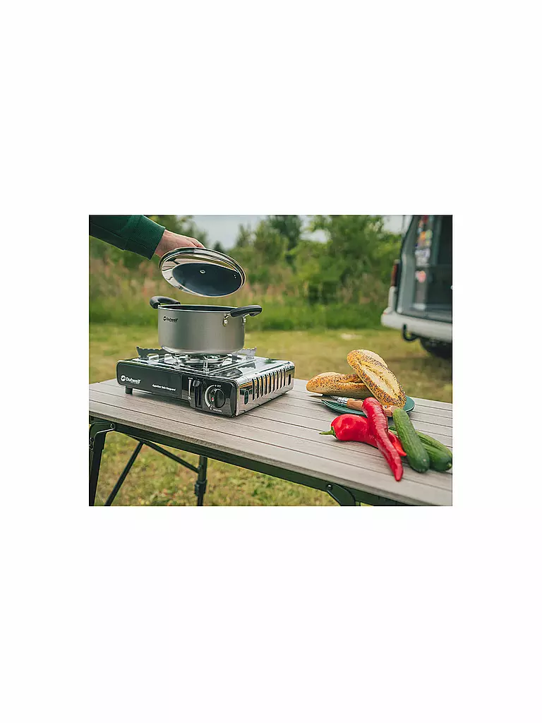 OUTWELL | Gaskocher Appetizer Etna Solo Gasguard 2200W | silber