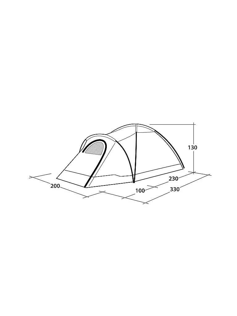 OUTWELL | Zelt Cloud 3 | olive