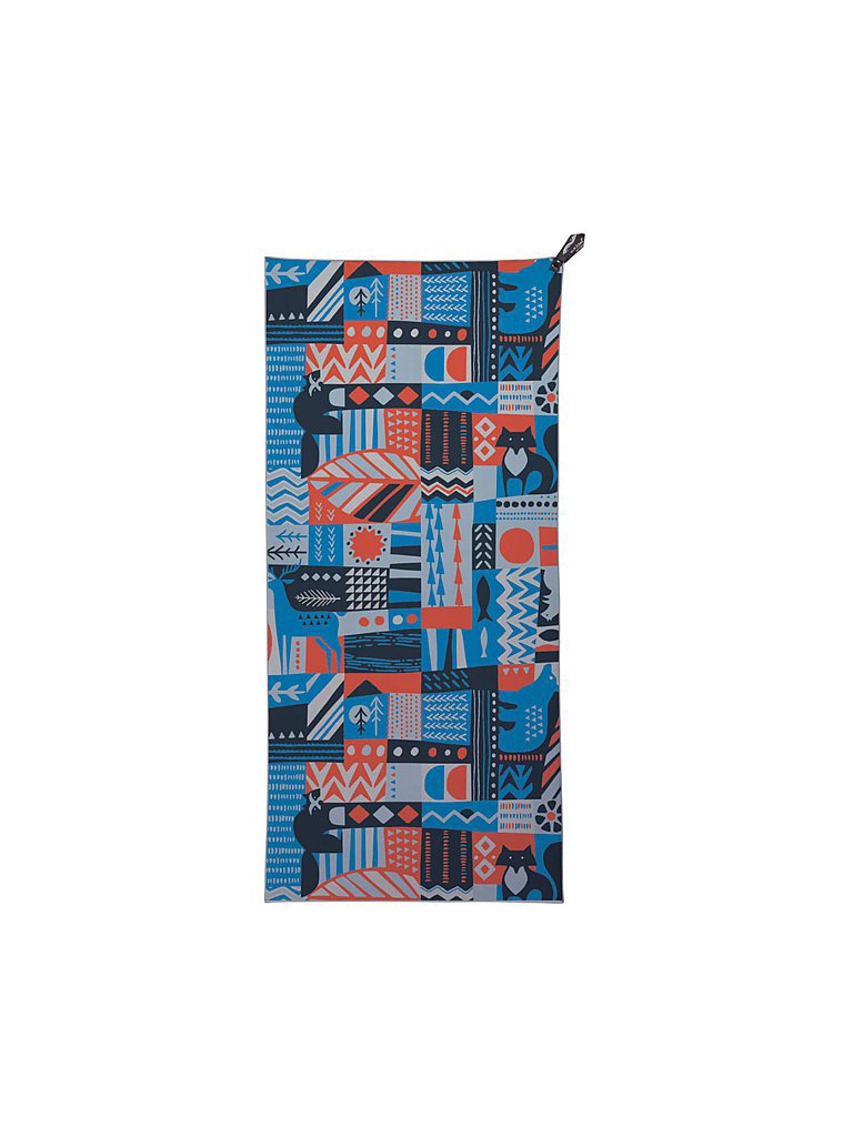 PACK TOWL Mikrofaserhandtuch Personal Beach bunt
