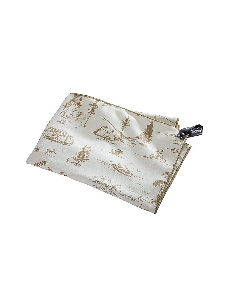 PACK TOWL Mikrofaserhandtuch Personal Beach grau