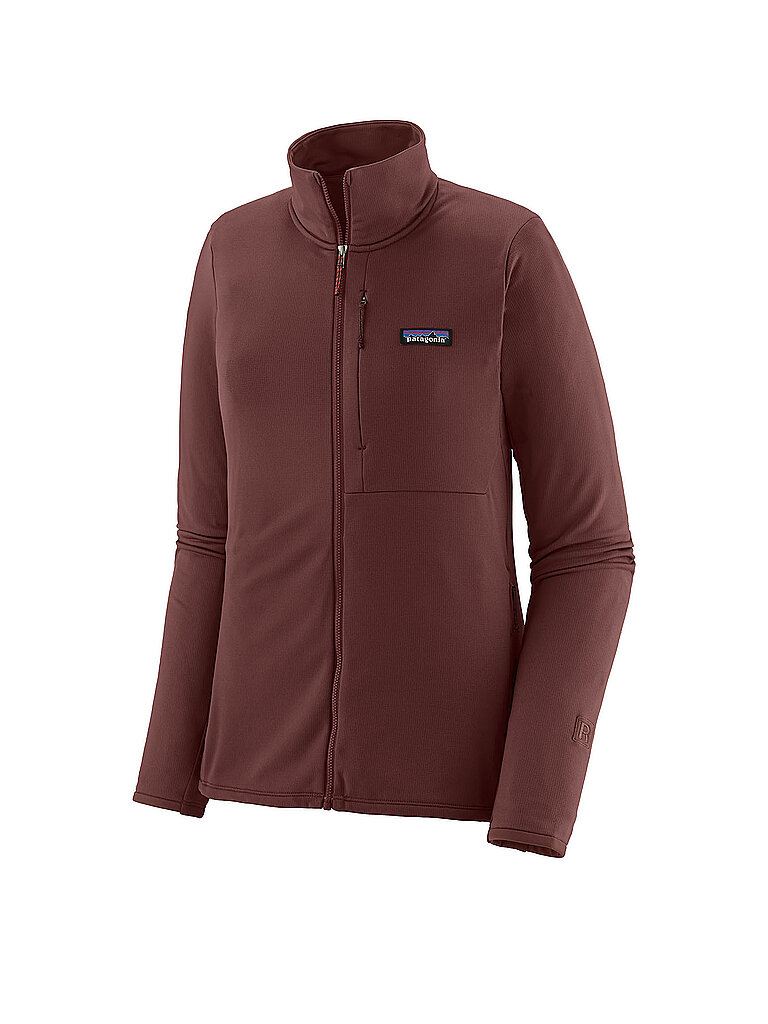 PATAGONIA Damen Fleecejacke R1 Thermal dunkelrot | XS