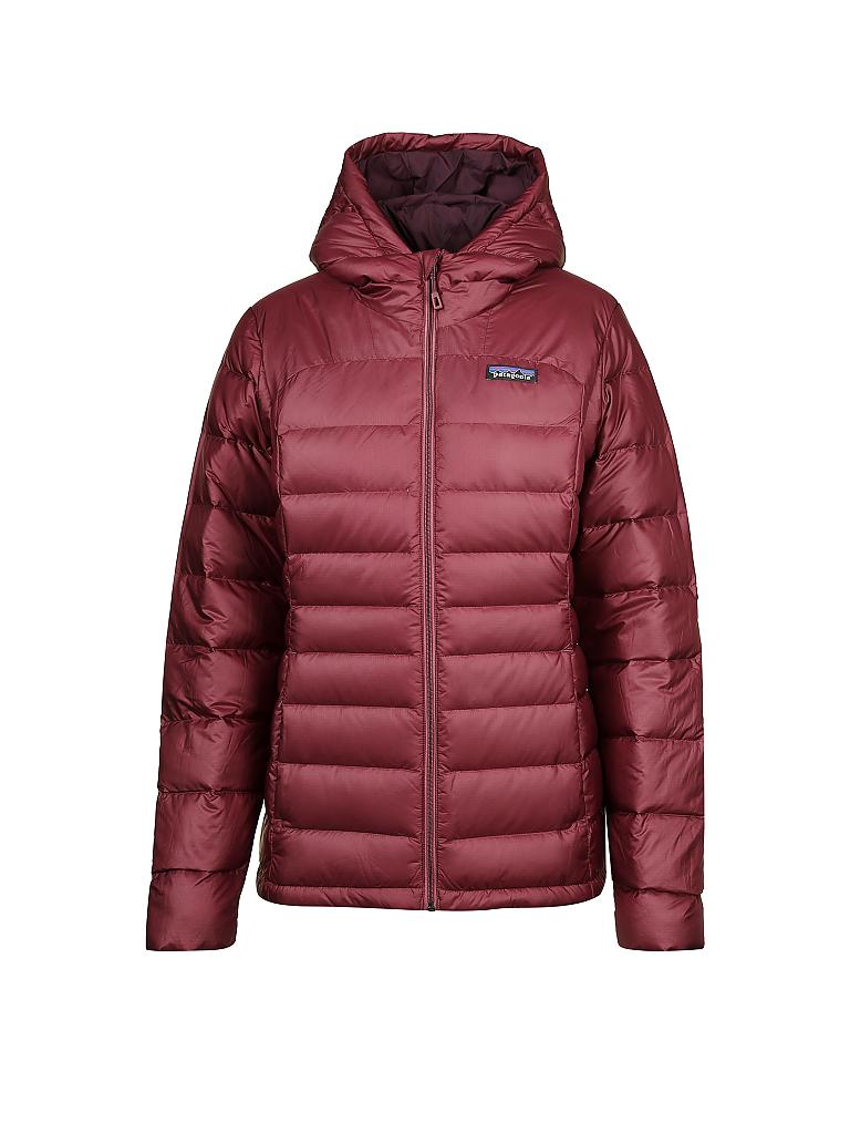 PATAGONIA | Damen Daunenjacke Hi-Loft Down Sweater Hoody | rot