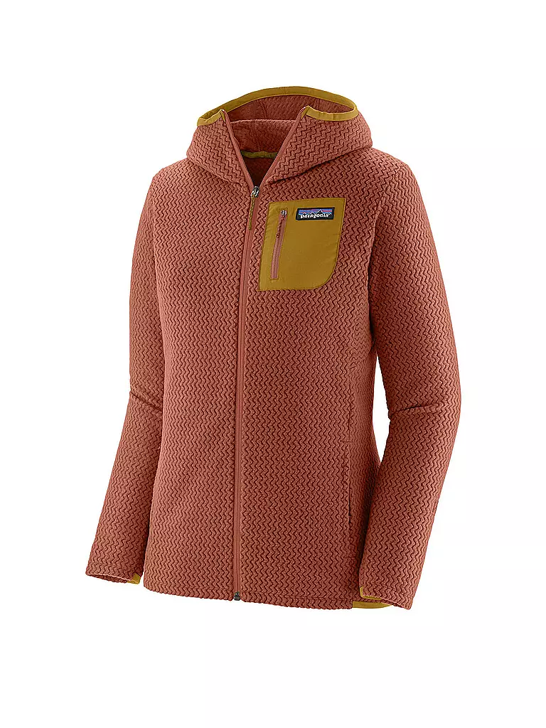 PATAGONIA | Damen Fleecejacke R1® Air Full-Zip Hoody | kupfer