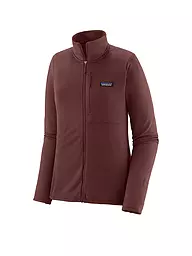 PATAGONIA | Damen Fleecejacke R1® Thermal | dunkelrot