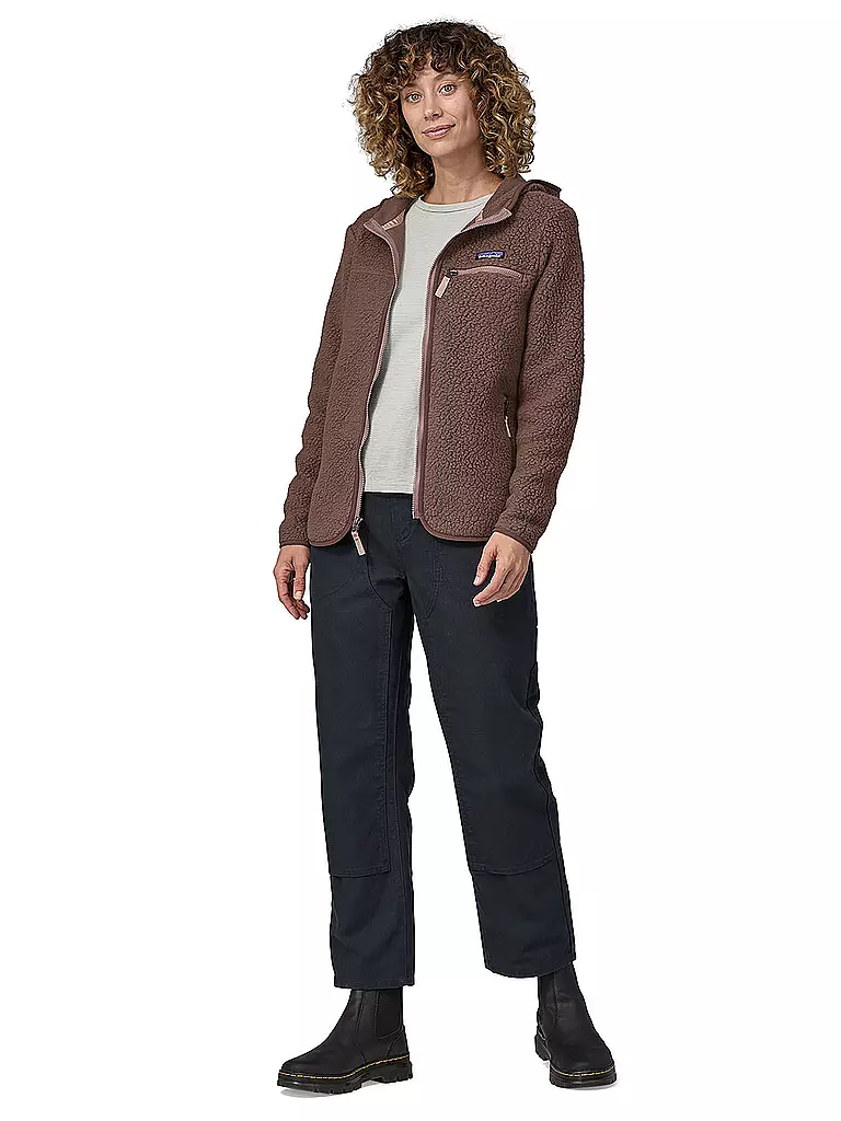 PATAGONIA | Damen Fleecejacke Retro Pile Hoodie | braun
