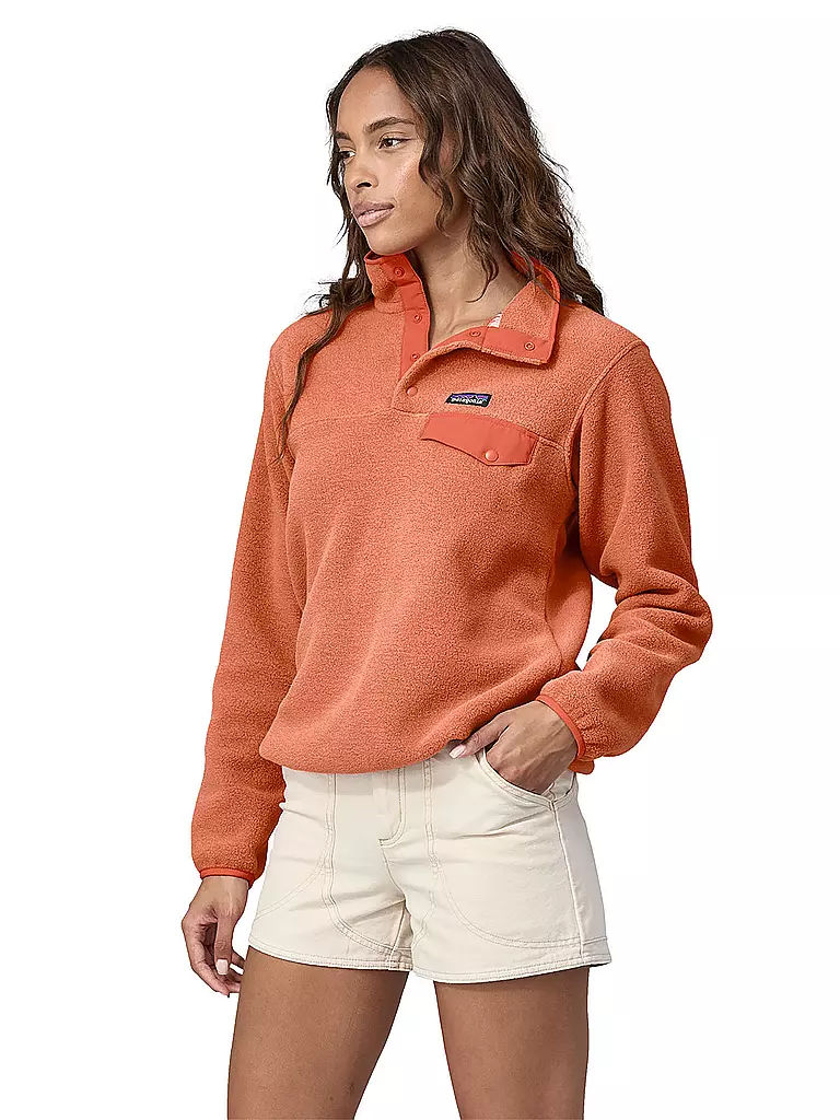 PATAGONIA | Damen Fleecepullover Synchilla® Snap-T®  | kupfer