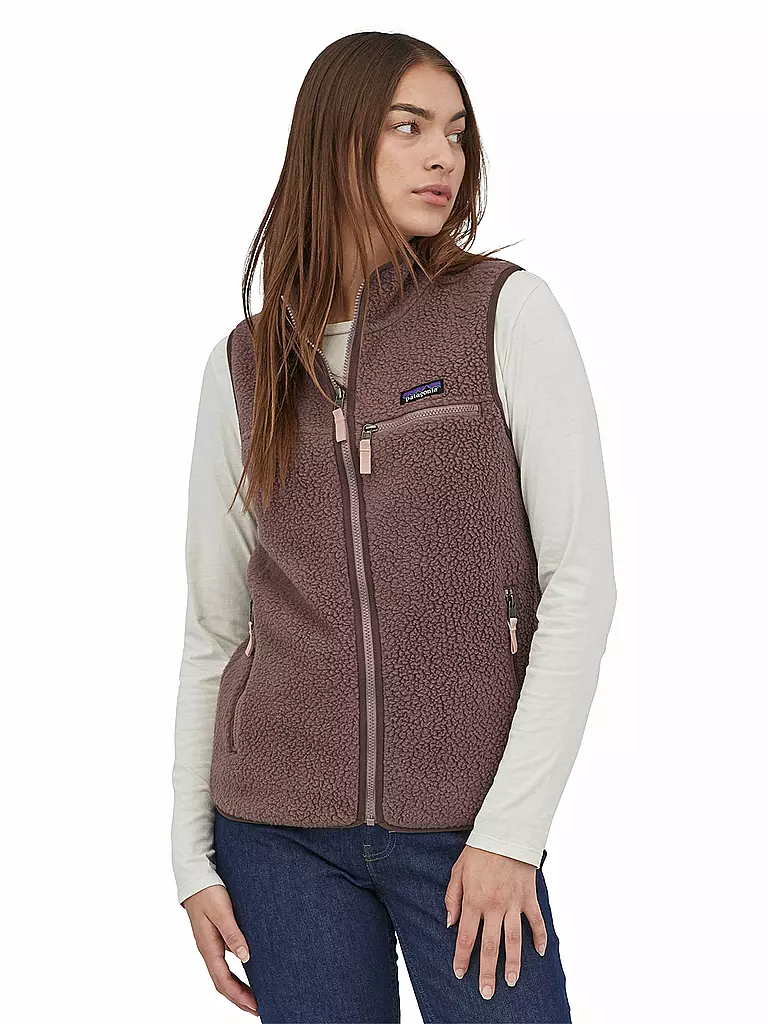 PATAGONIA | Damen Fleeceweste Retro Pile | braun