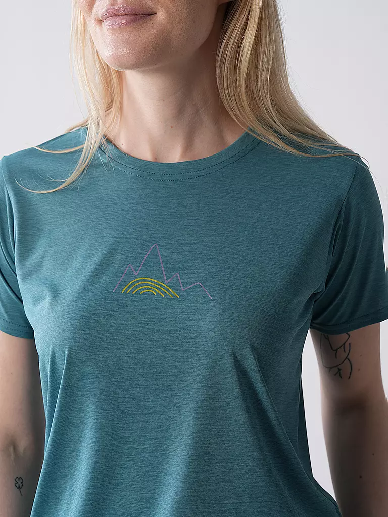 PATAGONIA | Damen Funktionsshirt Capilene® Cool Daily Graphic | grau