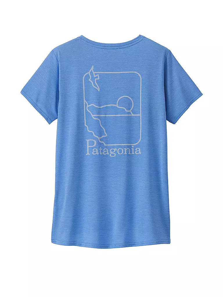 PATAGONIA | Damen Funktionsshirt Capilene® Cool Daily Graphic | blau