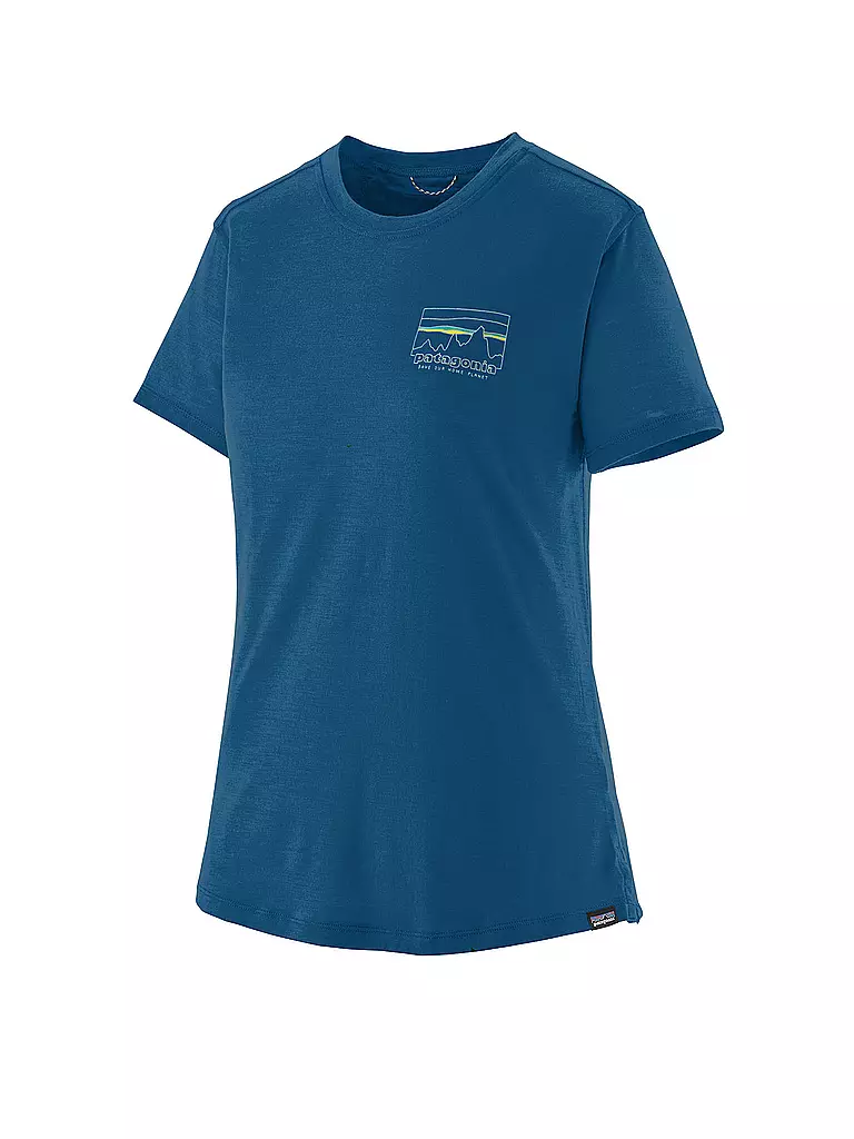 PATAGONIA | Damen Funktionsshirt Capilene® Cool Merino Graphic | blau