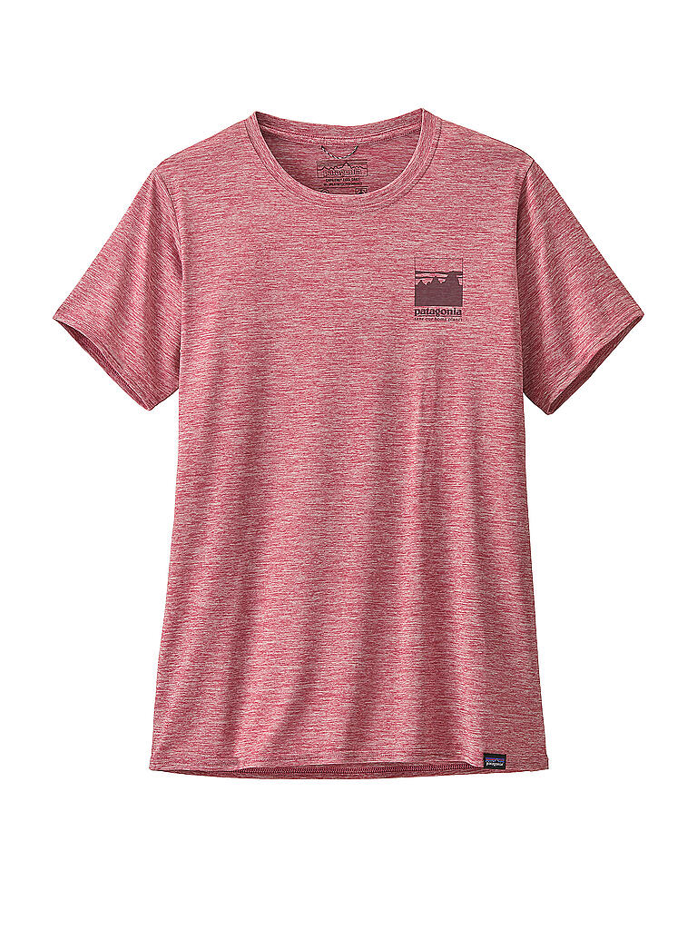 PATAGONIA | Damen Funktionsshirt Capilene Cool Daily Graphic | rosa