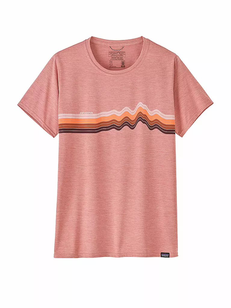 PATAGONIA | Damen Funktionsshirt Capilene Cool Daily Graphic | rosa