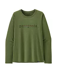 PATAGONIA | Damen Funktionsshirt Long-Sleeved Capilene® Cool Daily Graphic | grün