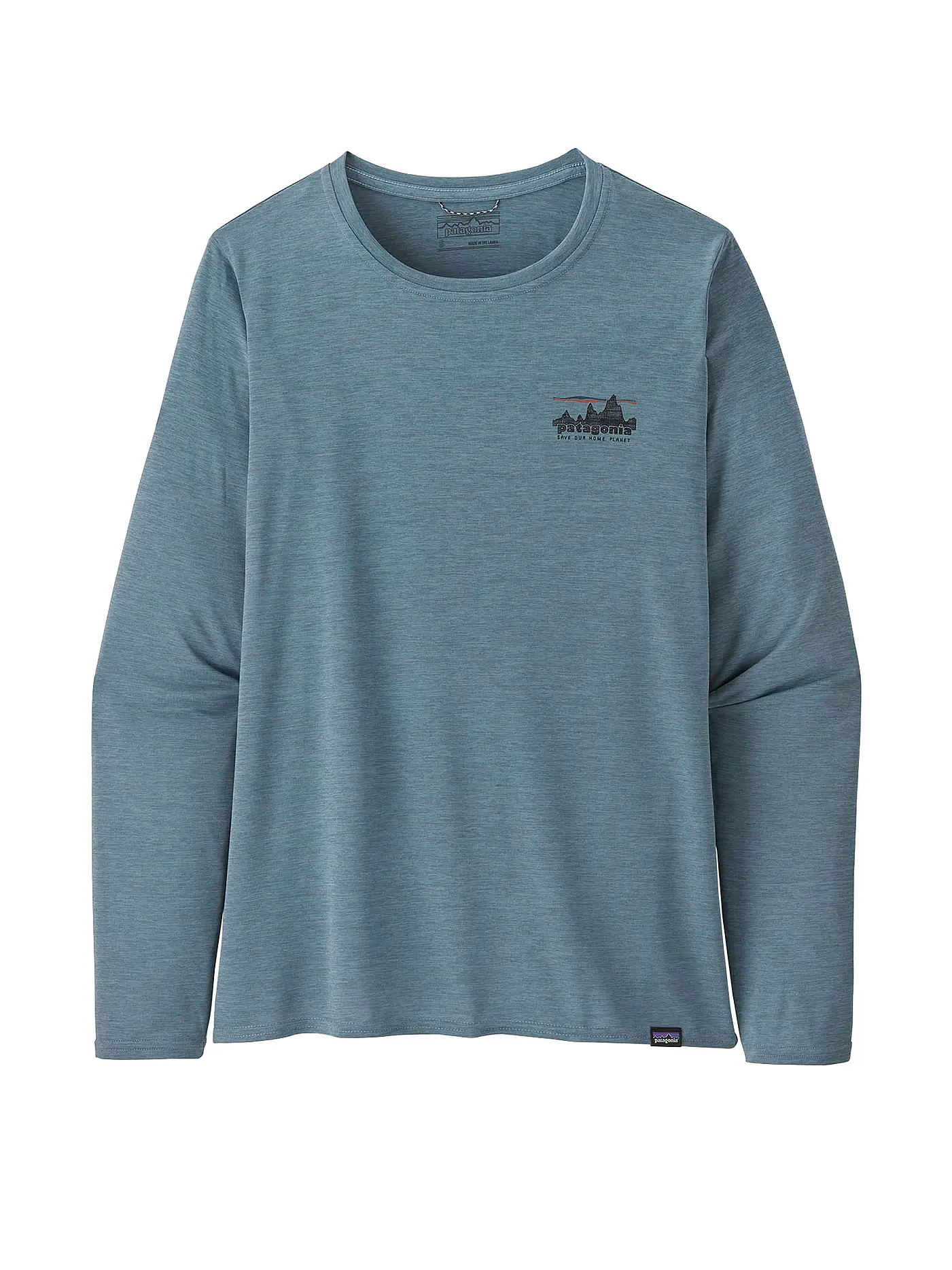 PATAGONIA | Damen Funktionsshirt Long-Sleeved Capilene® Cool Daily Graphic | hellblau