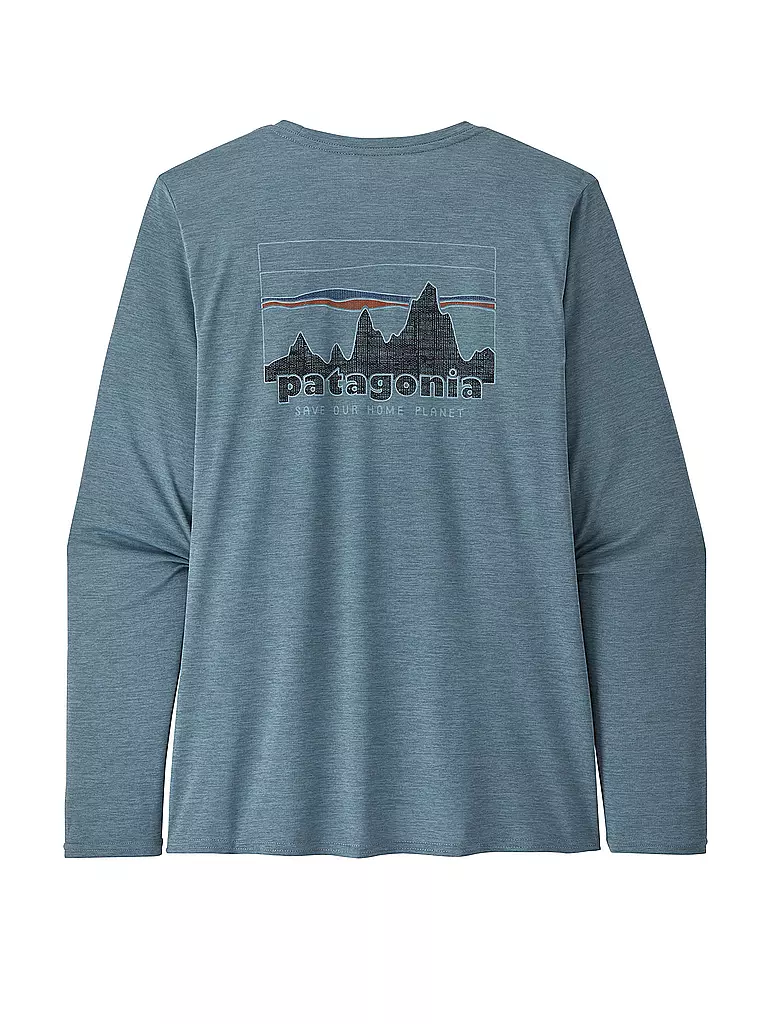 PATAGONIA | Damen Funktionsshirt Long-Sleeved Capilene® Cool Daily Graphic | beere