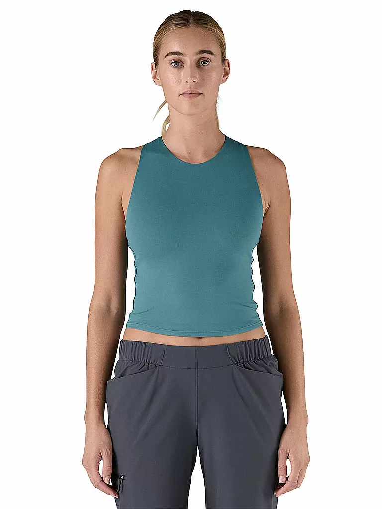 PATAGONIA | Damen Funktionsshirt Tank Reversible | petrol
