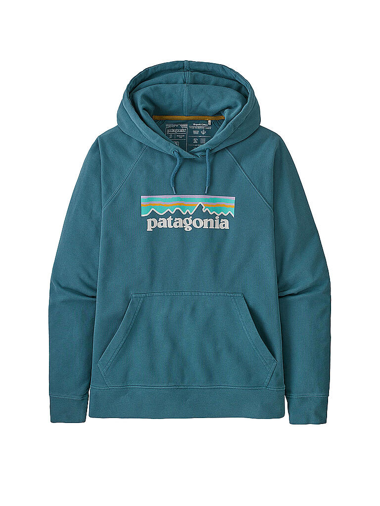 PATAGONIA | Damen Hoodie Pastel P-6 Logo Organic | blau