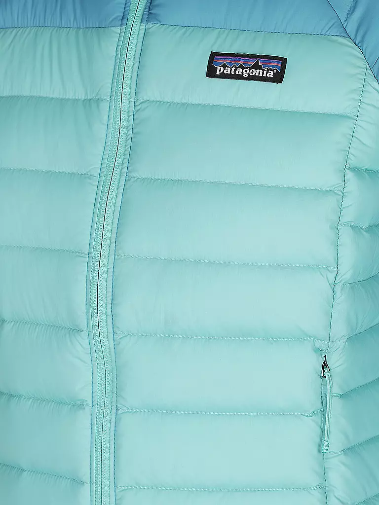 PATAGONIA | Damen Isojacke Down Sweater Hoodie | mint