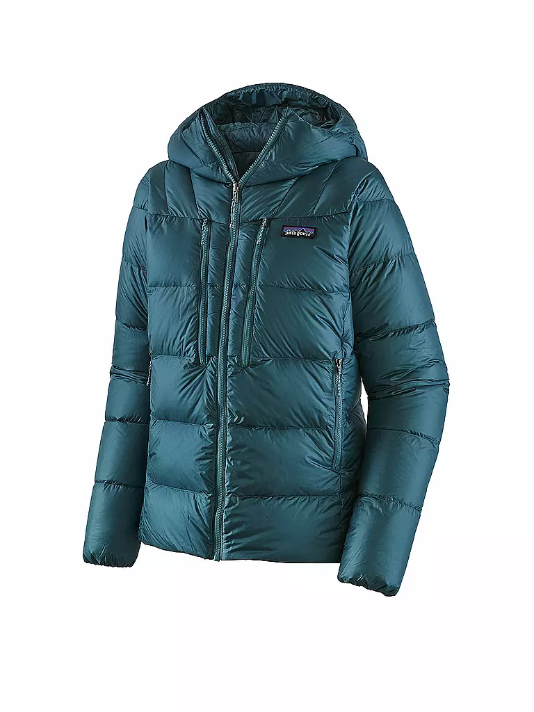 PATAGONIA | Damen Isolationsjacke Fitz Roy Down Hoodie | blau