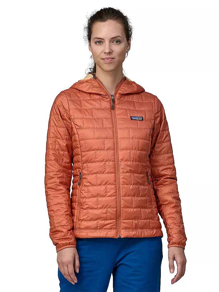 PATAGONIA | Damen Isolationsjacke Nano Puff® Hoodie | kupfer