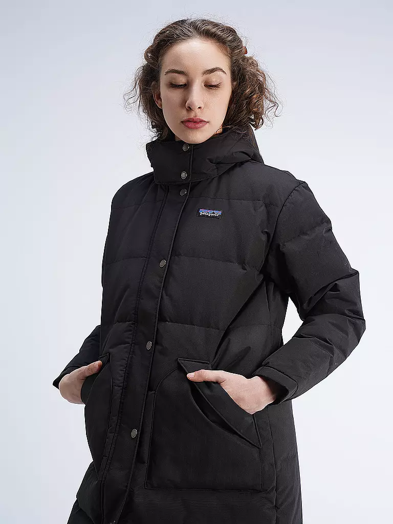 PATAGONIA | Damen Isoparka Downdrift  | schwarz